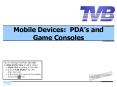 Mobile Devices: PDA PowerPoint PPT Presentation