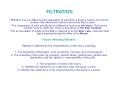 FILTRATION PowerPoint PPT Presentation