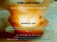 CHM 434F/1206F  SOLID STATE MATERIALS CHEMISTRY PowerPoint PPT Presentation