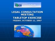 LEGAL CONSULTATION MEETING