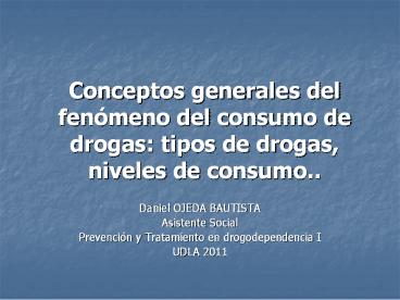 Conceptos generales del fen