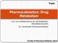 713 311 PRINCIPLES OF VETERINARY PHARMACOLOGY PowerPoint PPT Presentation