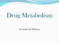 Drug%20Metabolism PowerPoint PPT Presentation