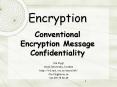 Encryption PowerPoint PPT Presentation