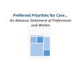 Preferred Priorities for Care PowerPoint PPT Presentation