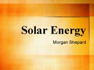 Solar Energy