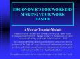 A Worker Training Module PowerPoint PPT Presentation