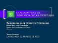Seminario para Obreros Cristianos PowerPoint PPT Presentation