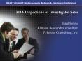 FDA Inspections of Investigator Sites PowerPoint PPT Presentation