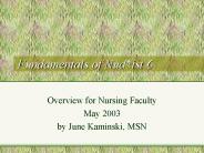 Fundamentals of Nud*ist 6