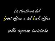 La struttura del front office e del back office