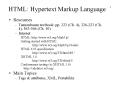HTML: Hypertext Markup Language PowerPoint PPT Presentation