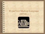 HyperText Markup Language (HTML)