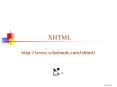 XHTML PowerPoint PPT Presentation