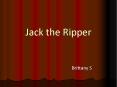 Jack the Ripper PowerPoint PPT Presentation