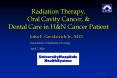 Radiation Therapy, Oral Cavity Cancer, PowerPoint PPT Presentation