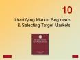 Identifying Market Segments PowerPoint PPT Presentation