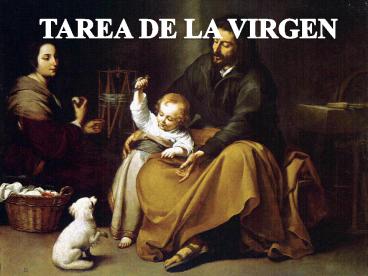 Vida de la Virgen Mar