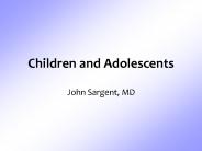 Children and Adolescents