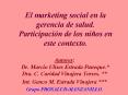 El marketing social en la gerencia de salud. Participaci PowerPoint PPT Presentation
