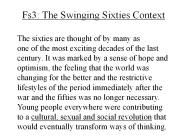 Fs3: The Swinging Sixties Context