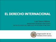 EL DERECHO INTERNACIONAL