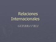 Relaciones Internacionales