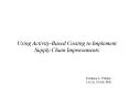Using Activity-Based Costing to Implement PowerPoint PPT Presentation