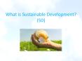 What is Sustainable Development? (SD) PowerPoint PPT Presentation