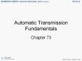 Automatic Transmission Fundamentals PowerPoint PPT Presentation