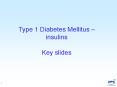 Type 1 Diabetes Mellitus  PowerPoint PPT Presentation