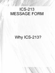 ICS-213 MESSAGE FORM