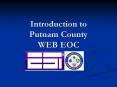 Introduction to Putnam County WEB EOC PowerPoint PPT Presentation