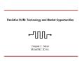 Resistive RAM: Technology and Market Opportunities PowerPoint PPT Presentation