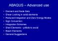 ABAQUS  PowerPoint PPT Presentation
