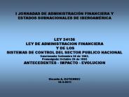 I JORNADAS DE ADMINISTRACI