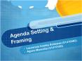 Agenda Setting PowerPoint PPT Presentation