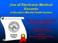 Use of Electronic Medical Records in Nevada PowerPoint PPT Presentation