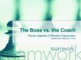 The Boss vs. the Coach PowerPoint PPT Presentation