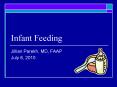 Infant Feeding PowerPoint PPT Presentation