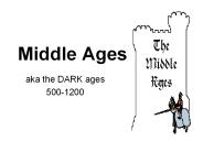 Middle Ages