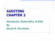 AUDITING CHAPTER 2
