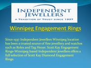 Winnipeg Engagement Rings