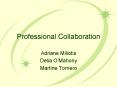 Professional Collaboration PowerPoint PPT Presentation