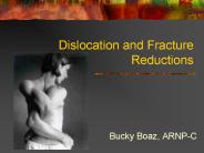 Dislocation and Fracture Reductions