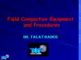 Field Compaction Equipment and Procedures PowerPoint PPT Presentation