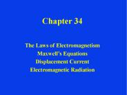 The Laws of Electromagnetism