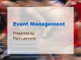 Event Management PowerPoint PPT Presentation
