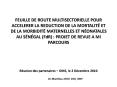 FEUILLE DE ROUTE MULTISECTORIELLE POUR ACCELERER LA REDUCTION DE LA MORTALIT PowerPoint PPT Presentation