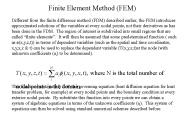 Finite Element Method (FEM)
